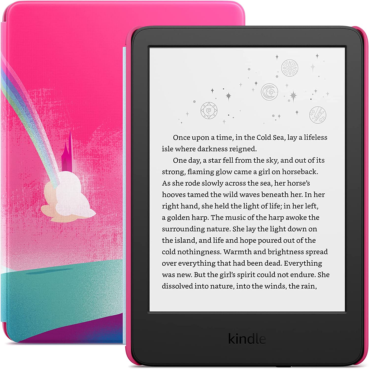 Máy đọc sách New Kindle Kids 11th 2022 Kèm bao da - 16Gb - Hàng nhập khẩu