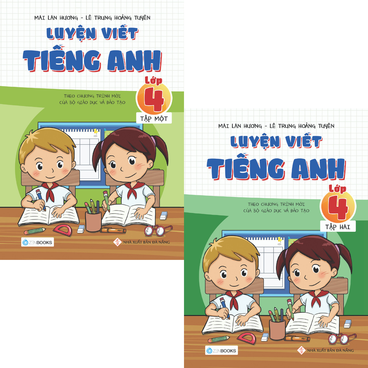 Combo Luyện Viết Tiếng Anh Lớp 4