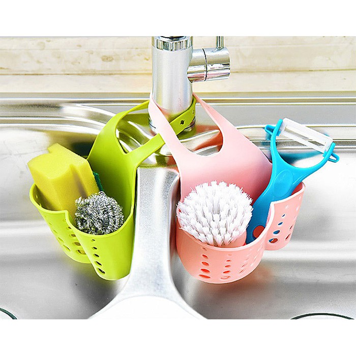Como 3 Giỏ Đựng Lưới Rửa Bát Thoáng Mát Có Lỗ Thoáng Đáy