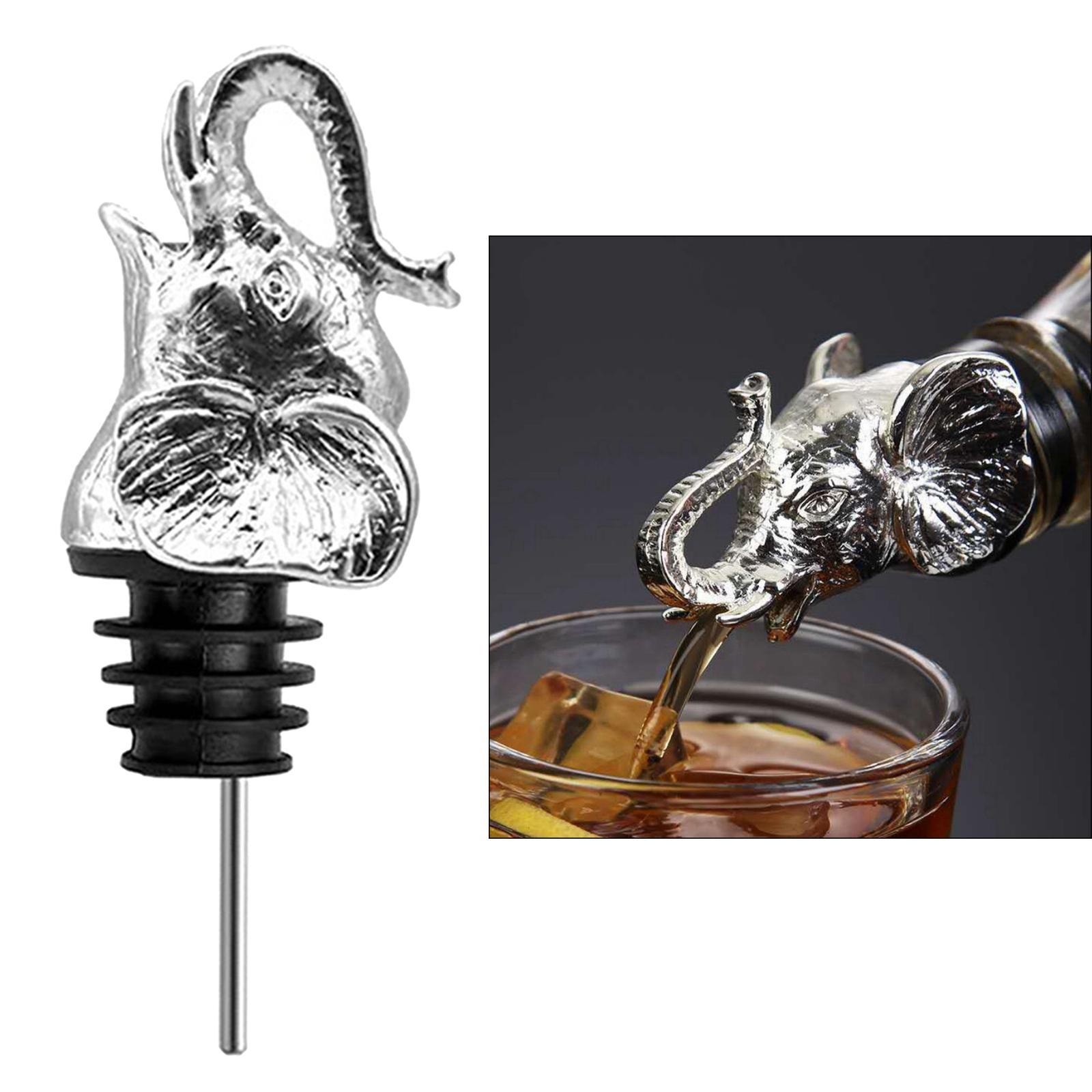 5pcs Vintage Wine Champagne Liquor Pourer Decanter Saver Wine Bottle Seal Plug