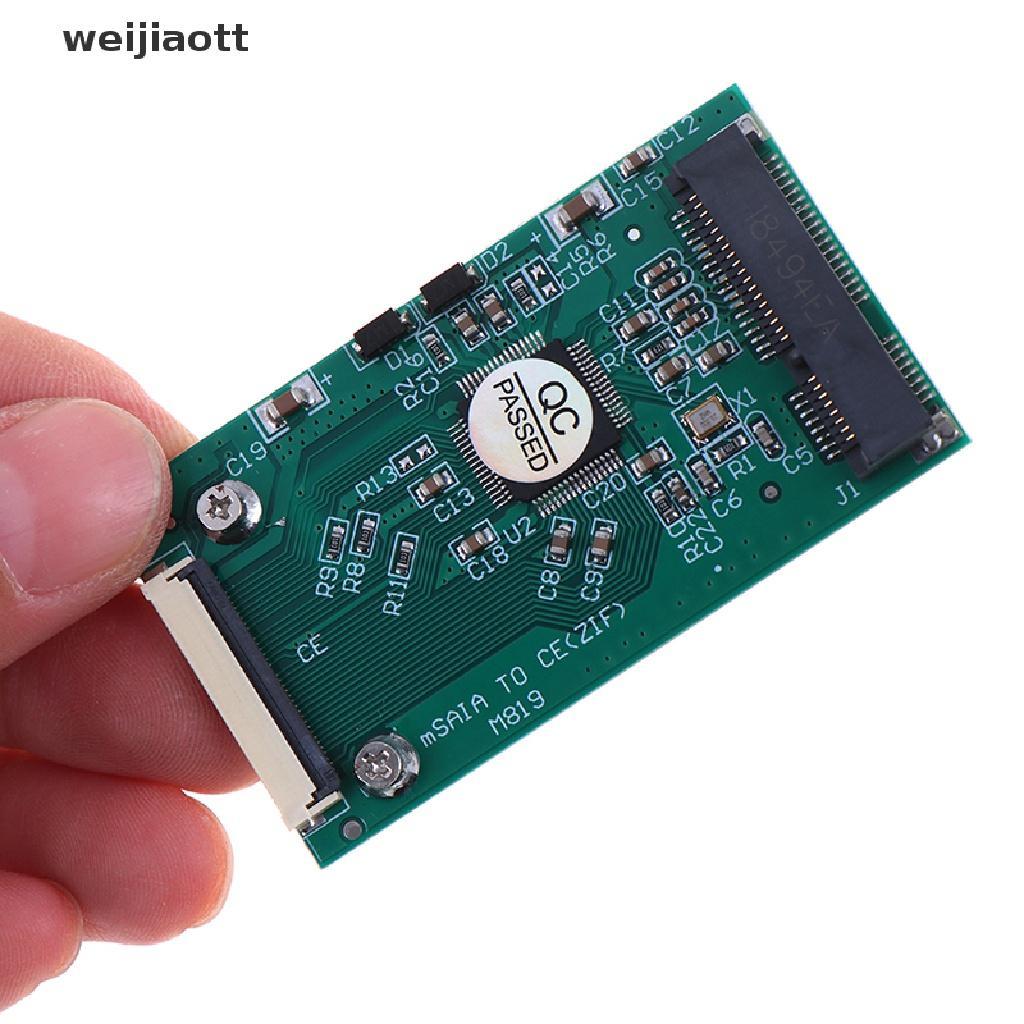 Cáp Chuyển Đổi Mini mSATA PCI-E SSD Sang 40Pin ZIF 1.8 "