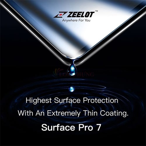 Dán màn hình cường lực 2.5D Zeelot Surface Pro 7/7+ - Hàng chính hãng