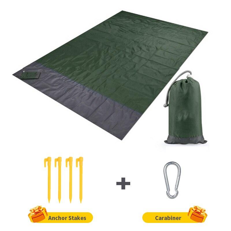 Portable Folding Camping Mat Waterproof Pocket Beach Blanket