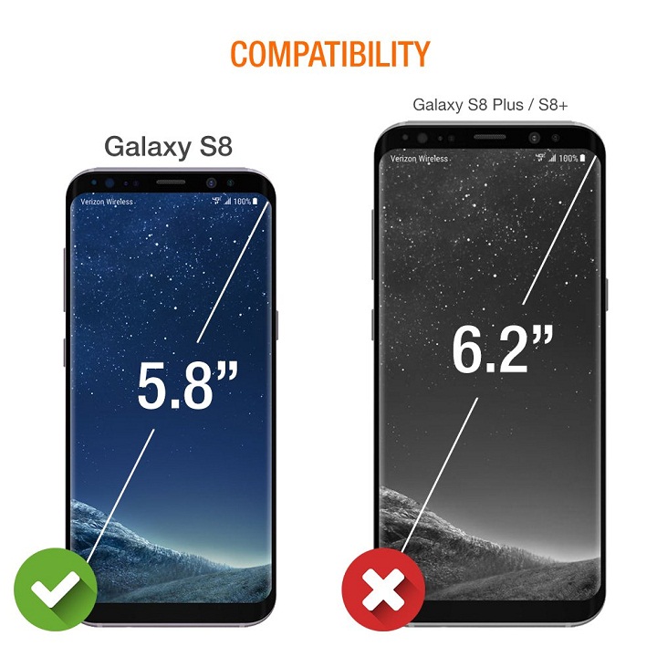 Bô 2 ốp lưng dẻo cho Samsung Galaxy S8 hiệu Ultra Thin mỏng 0.6mm - Hàng nhập khẩu
