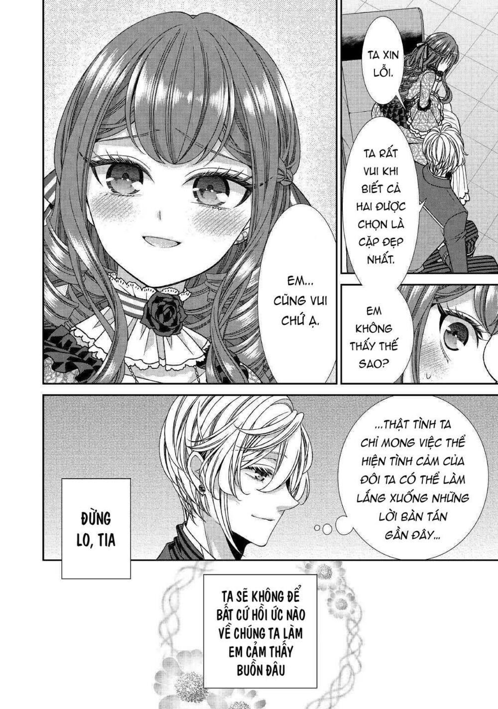 nhật ký theo dõi vị hôn thê tự nhận mình là nữ phụ phản diện 1 chapter 15 26