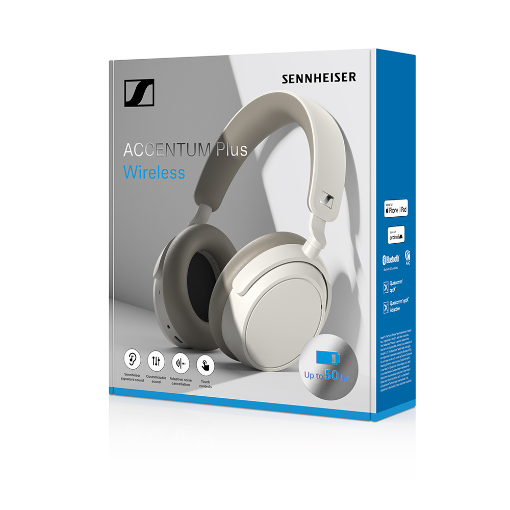 Tai nghe SENNHEISER ACCENTUM Plus Wireless ANC Sạc Nhanh - Hàng Chính Hãng Bảo hành 24 tháng