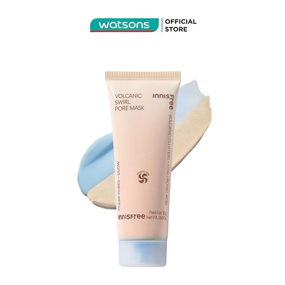 Mặt Nạ Đất Sét Lốc Xoáy 2 Lõi Thế Hệ Mới Innisfree Volcanic Swirl Pore Mask 110g