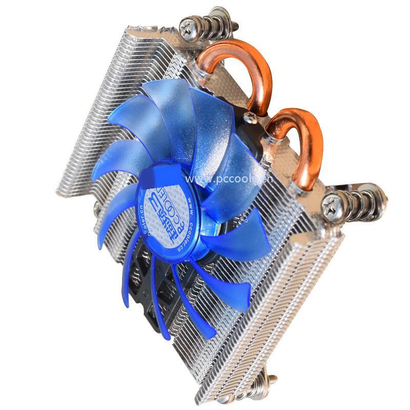 Khuyến mại ép xung cpu ba cánh tản nhiệt im lặng máy tính để bàn 2 quạt ống dẫn nhiệt