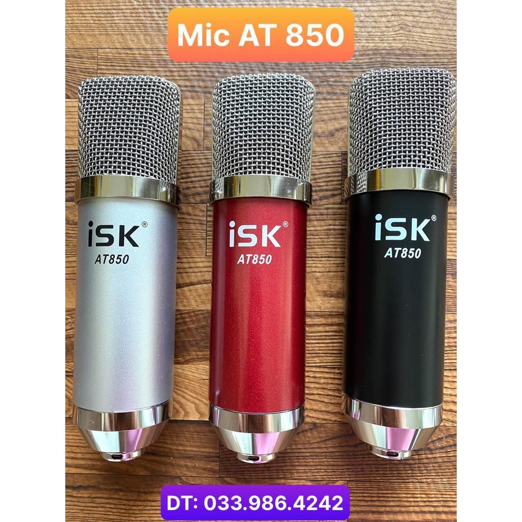 Mic Thu Âm AT850 FREE SHIP Hát Livestream , Karaoke ,Thu Âm . Chất Lượng Âm Thanh Cực Hay , Độ Bền Cực Cao