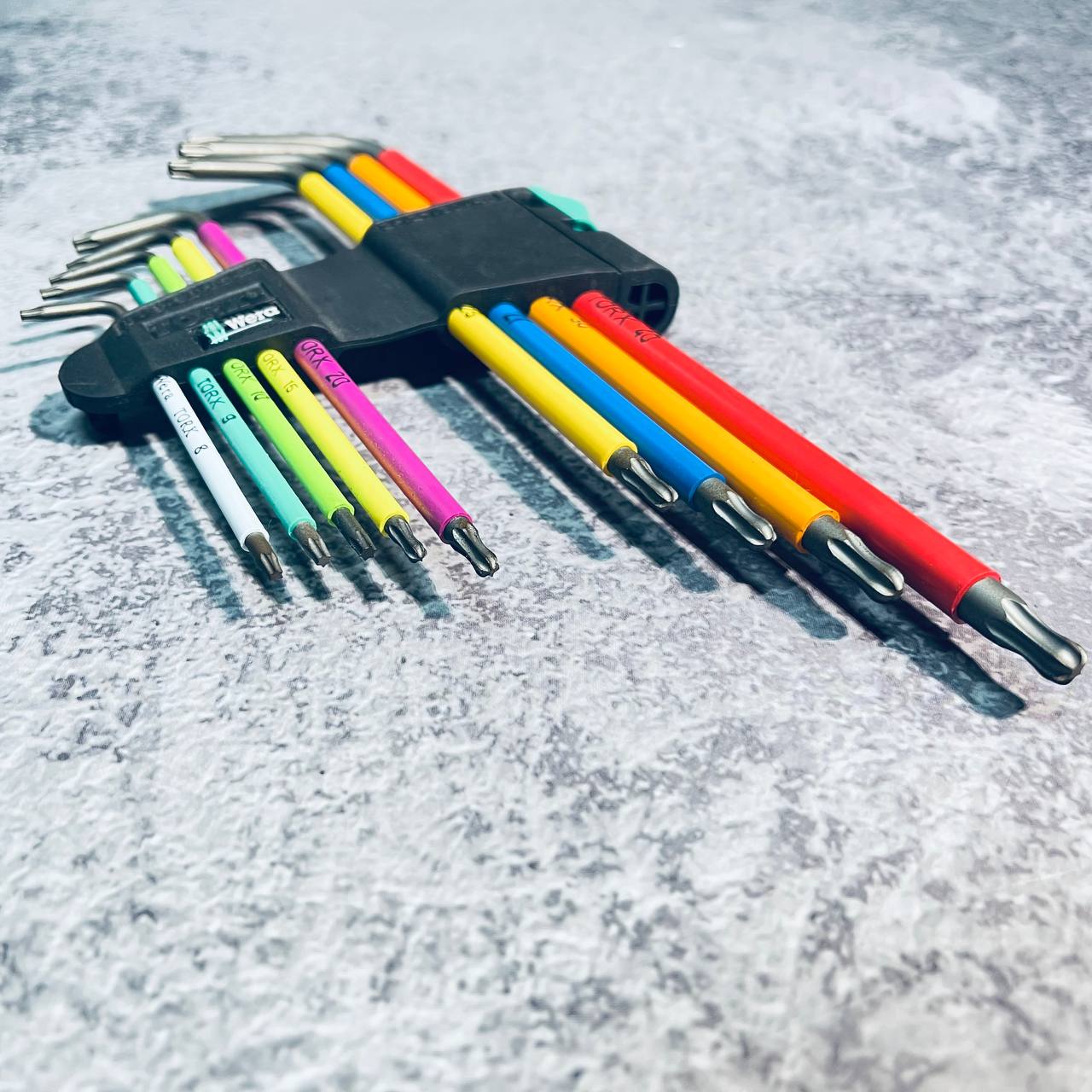 Bộ Hoa Thị Dài Nhiều Màu Sắc 967/9 Tx Xl Multicolour 1 Wera 05024480001 - Hàng Chính Hãng 100% từ Đức