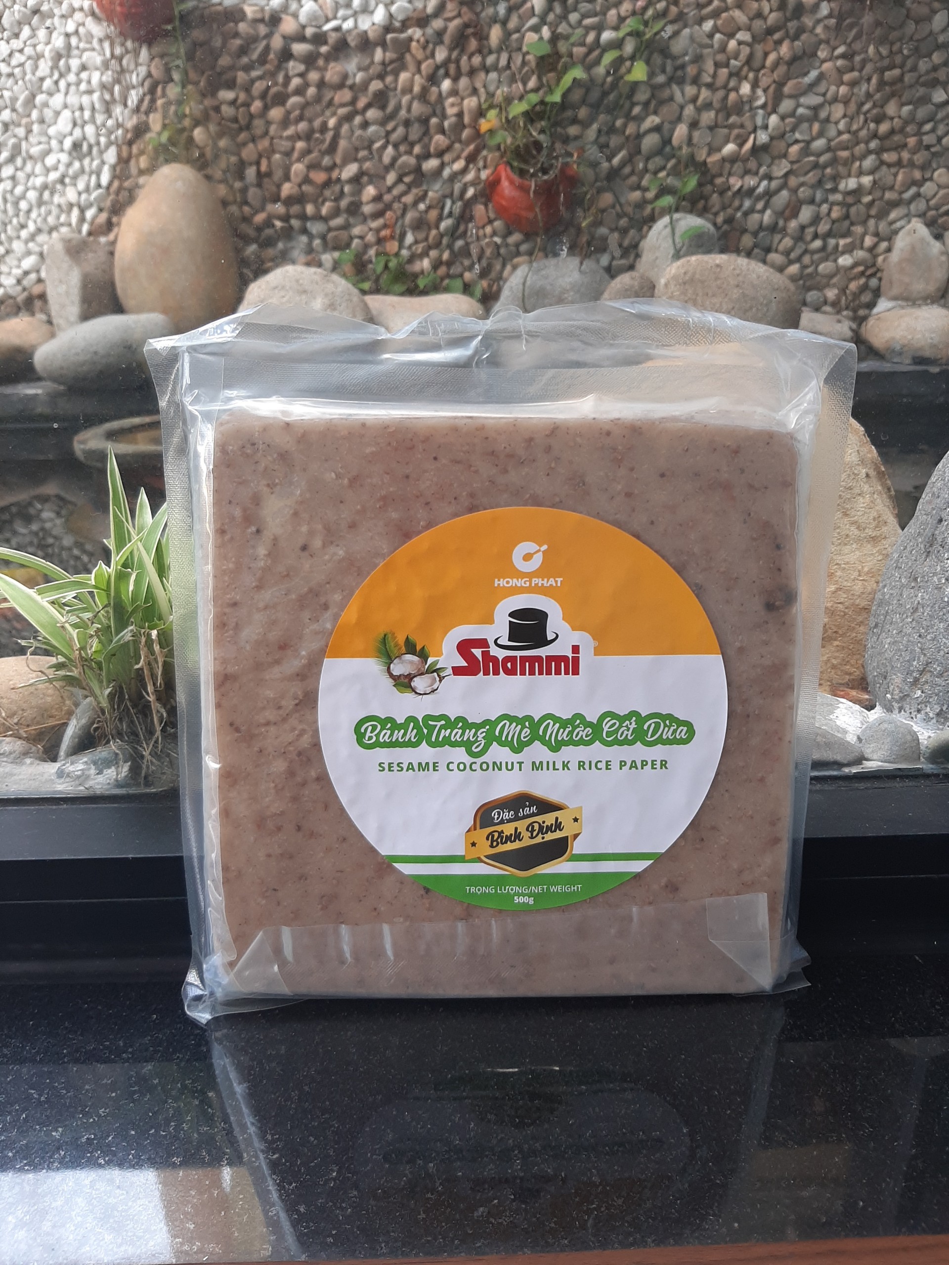 [DATE MỚI] Bánh tráng nước dừa hình tròn 500g /gói (Bánh tráng nướng nước cốt dừa Đặc sản Bình Định siêu cuốn)