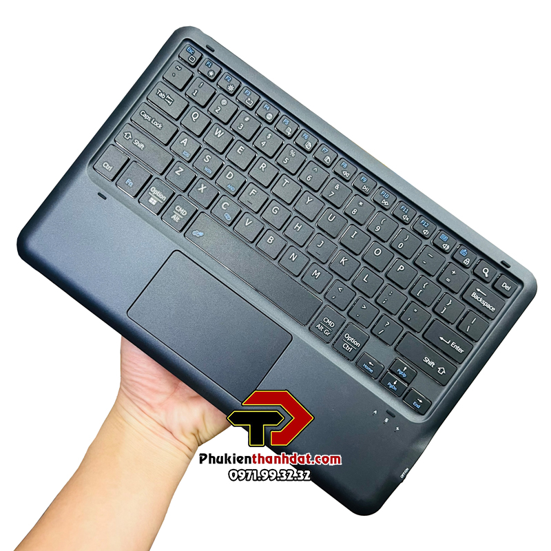 Bao da kèm bàn phím cho SamSung Galaxy Tab S7 FE, Tab S7+ Plus, Tab S8+ Plus có bàn di chuột TrackPad