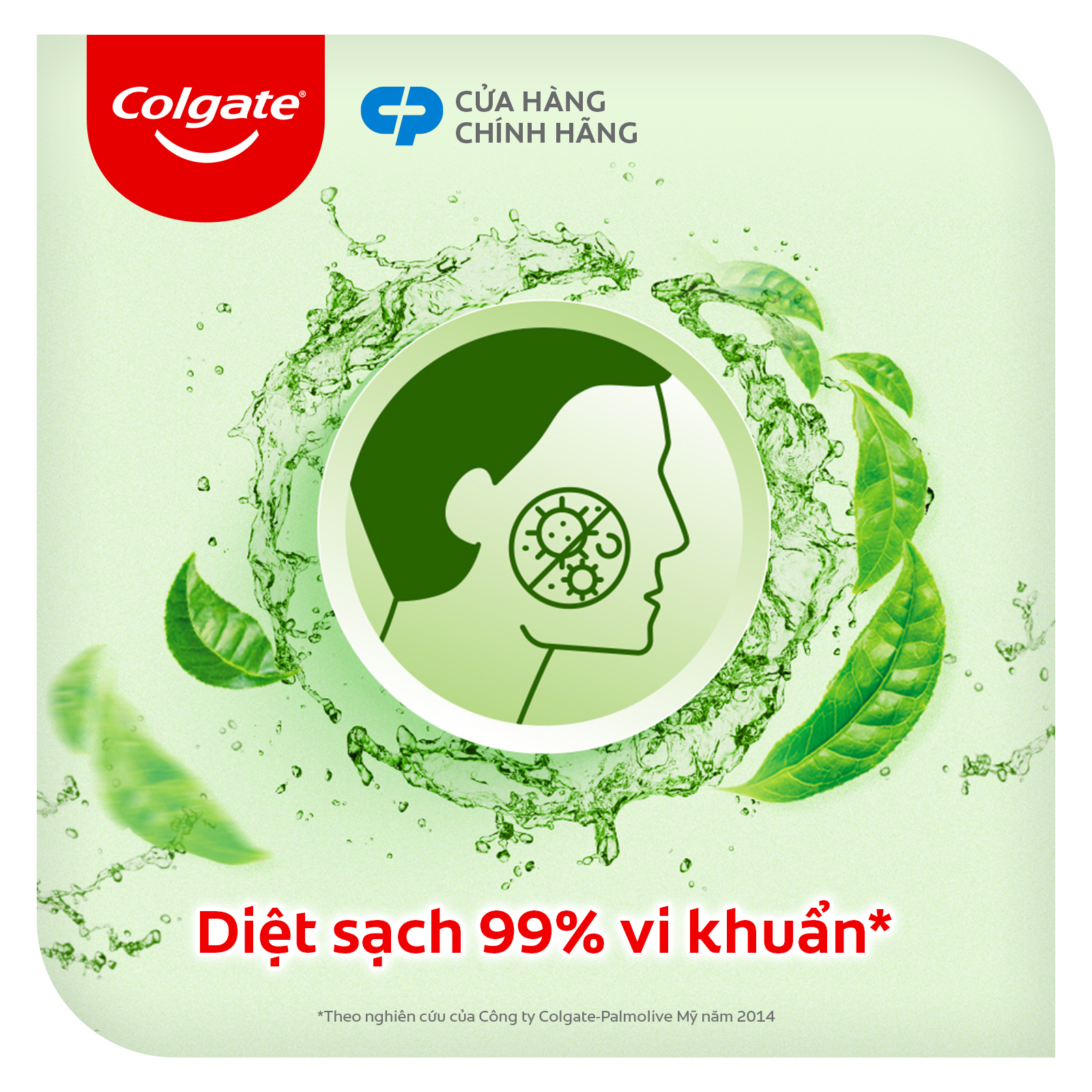 Bộ đôi Nước súc miệng Colgate diệt 99% vi khuẩn Plax trà xanh 500ml/chai