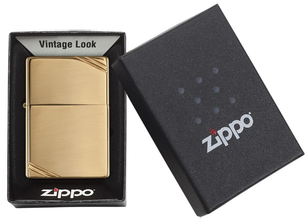 Bật Lửa Zippo Vintage High Polished Brass 270