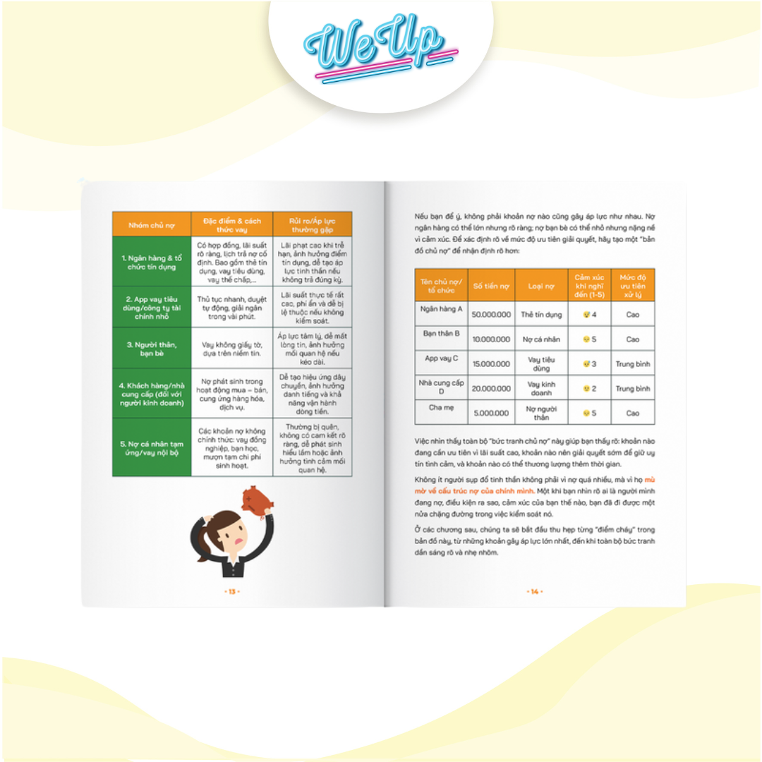 Sách Thoát khỏi nợ nần - 12 cách bật tài chính xoay chuyển cuộc đời