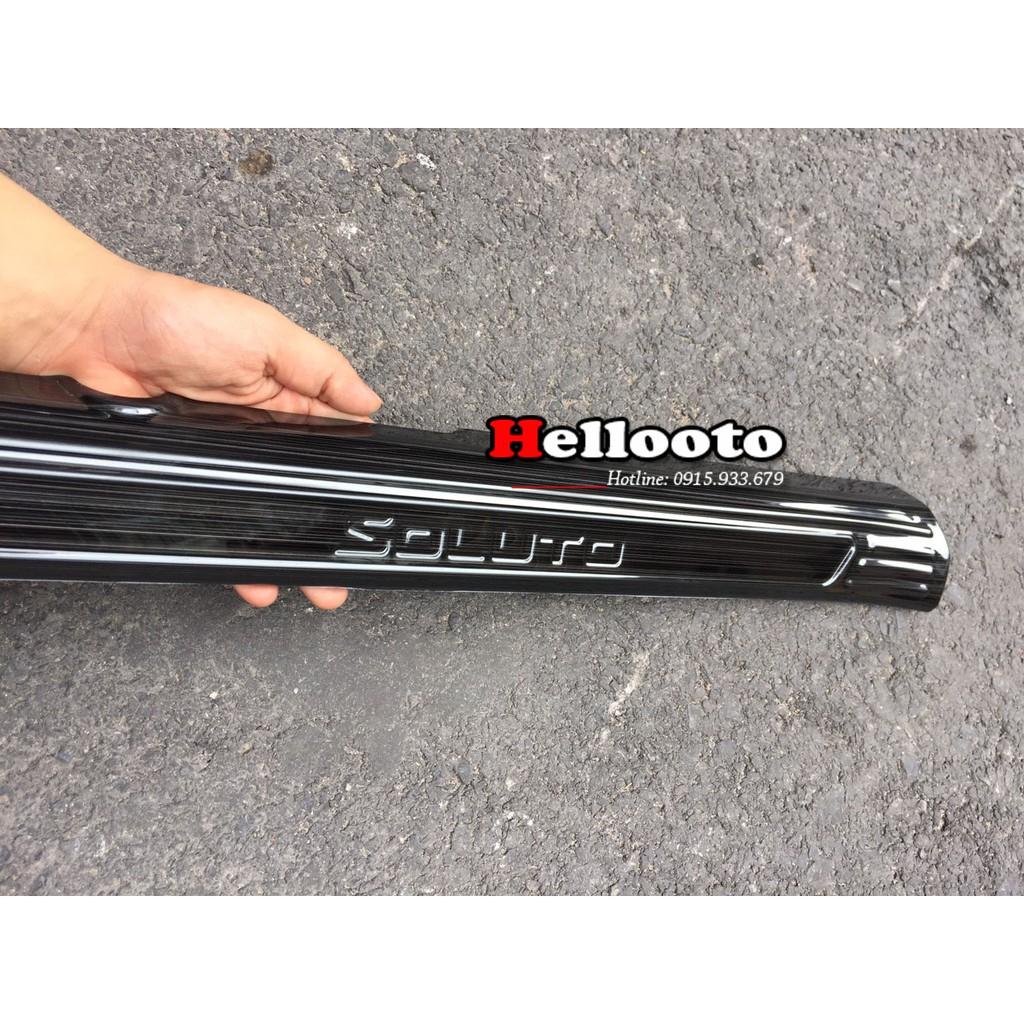 Ốp Bậc Cửa Dành Cho Xe Kia Soluto 2018 2019 2020 - mẫu titan