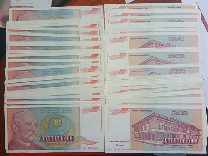 500 tỉ Nam Tư