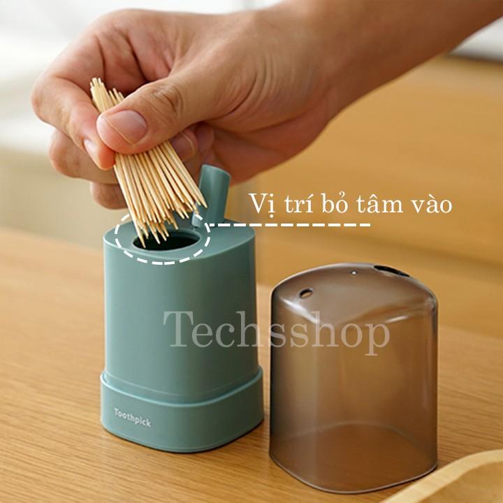 Hộp Đựng Tăm Tự Động Tiện Lợi - Auto Toothpick