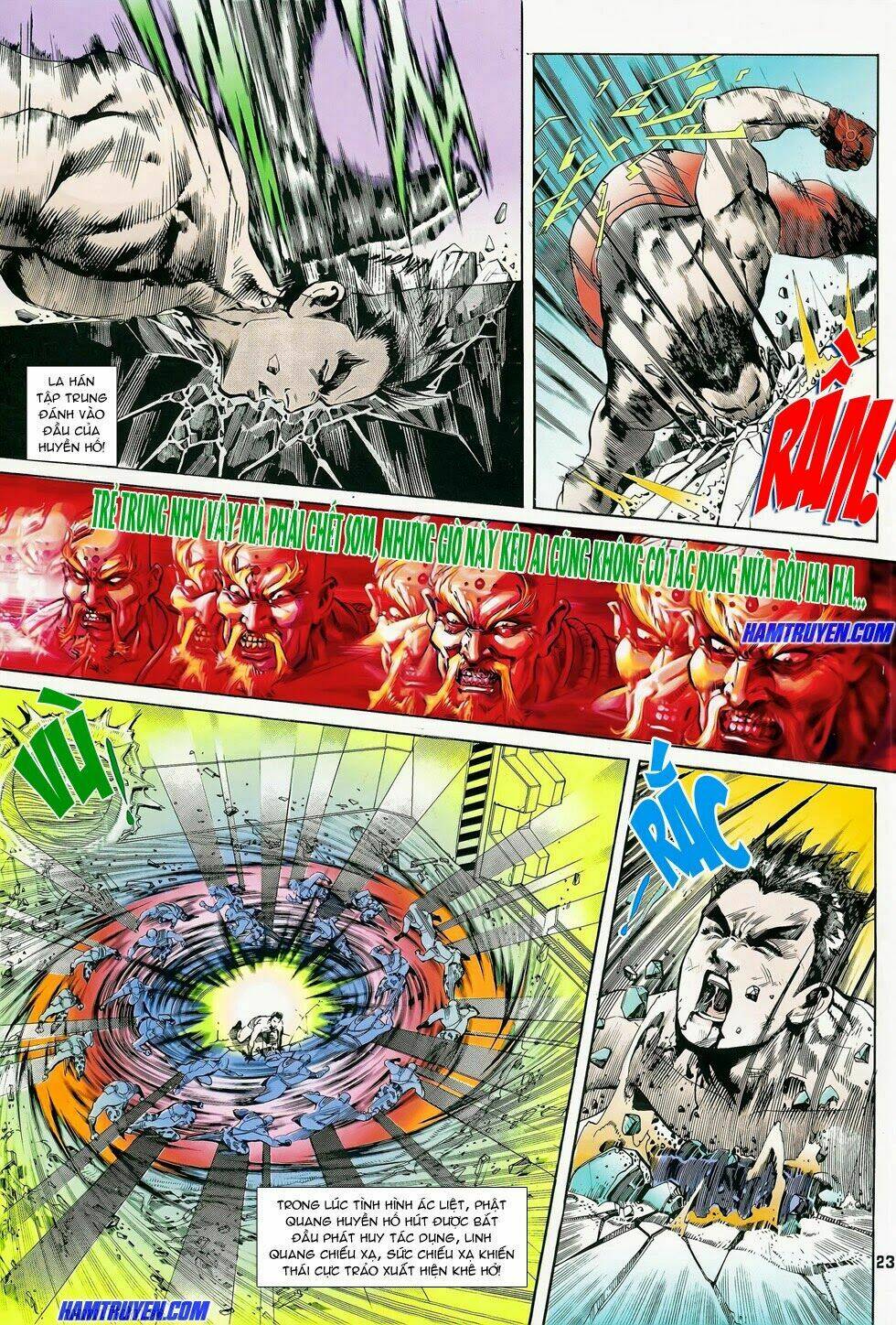 long hổ ngũ thế chapter 3 21