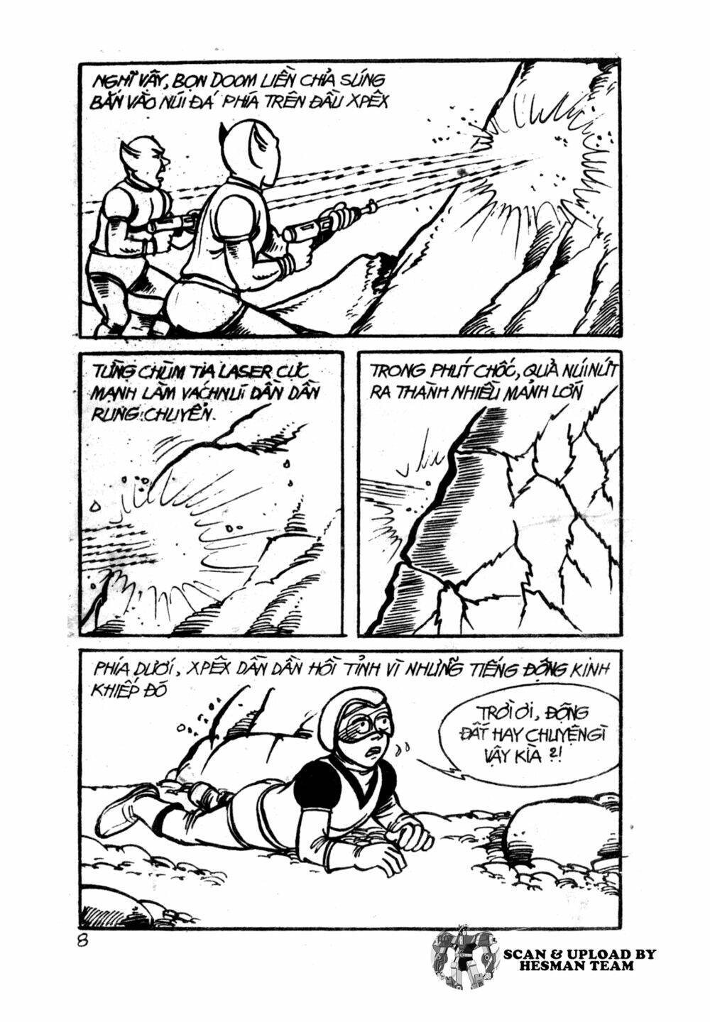 dũng sĩ hesman chapter 2 8