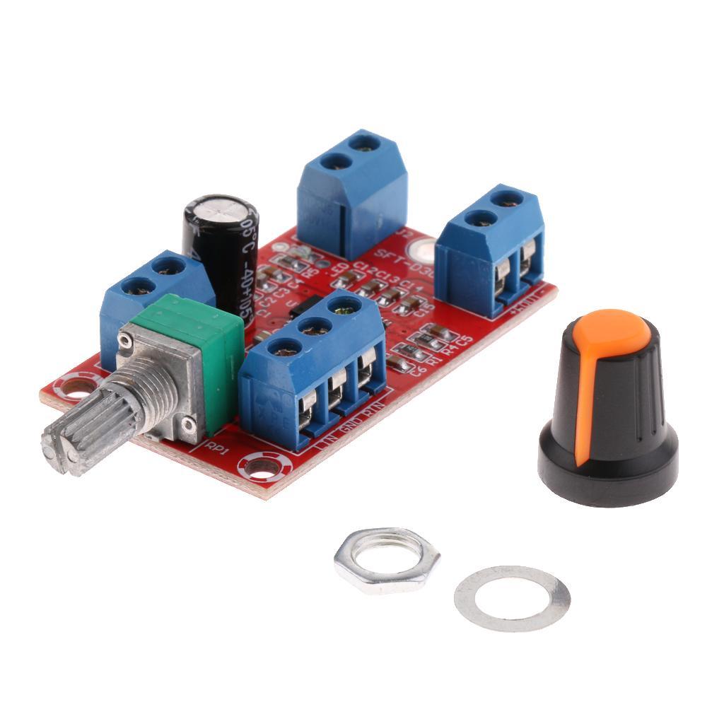 Dual Channel Amplifiers Speaker Power Amp Board Modude 2x30W & Volume Knob