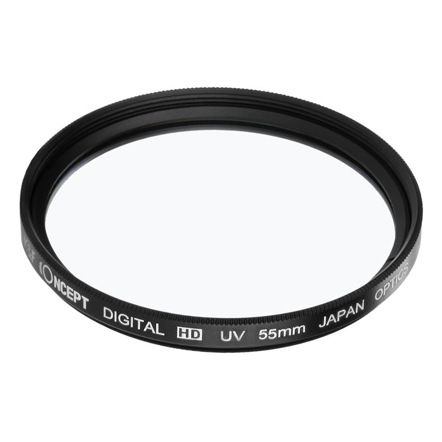 Kính Lọc Concept Filter UV Digital Hd - Japan Optic (Size 55mm) - Hàng Nhập Khẩu