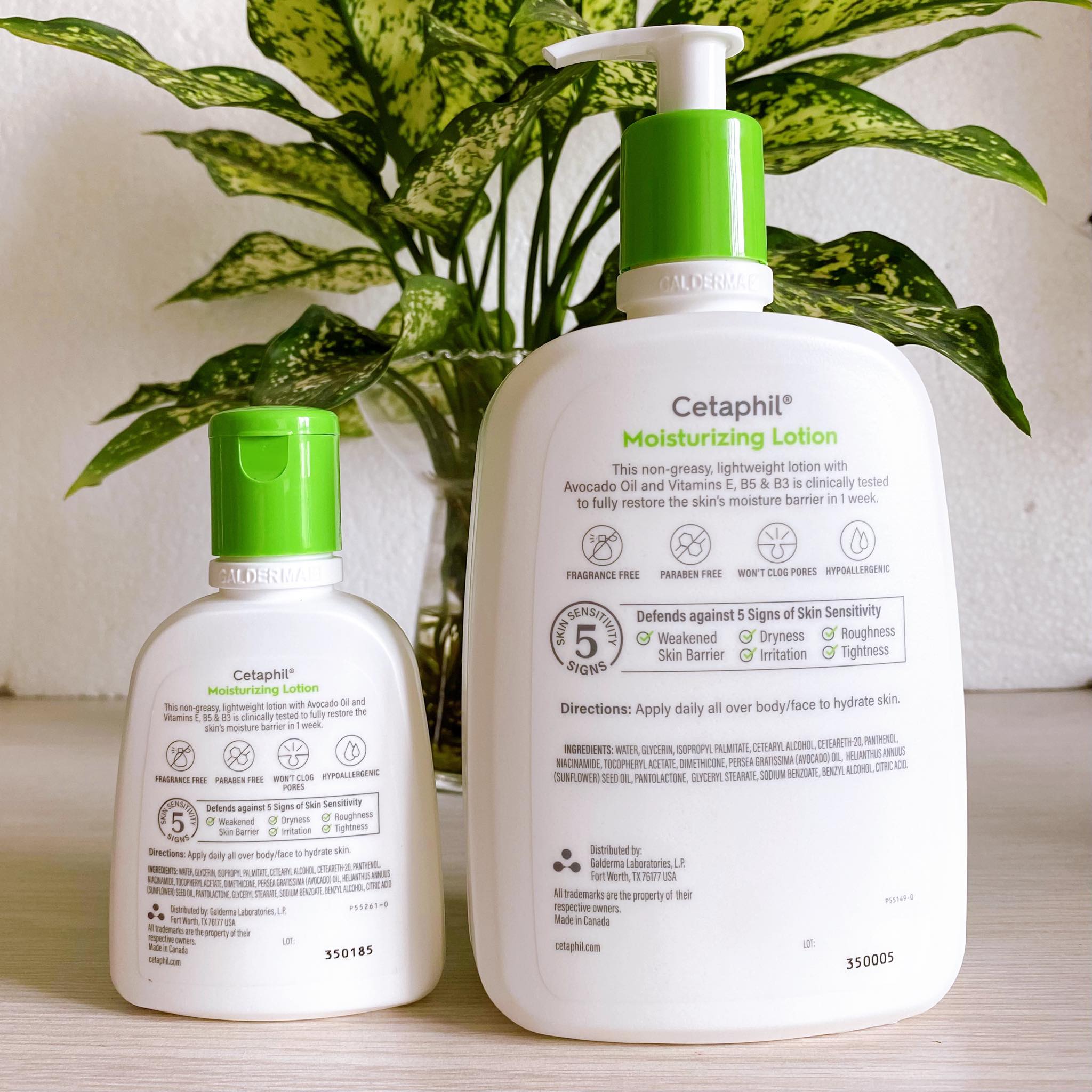 Set 3 chai sữa dưỡng thể Cetaphil Moisturizing Lotion