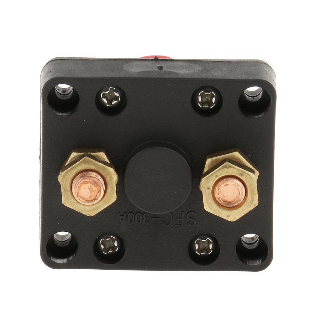 3Pcs 100A Battery Isolator Disconnect The Shutdown Switch for The Car Boot