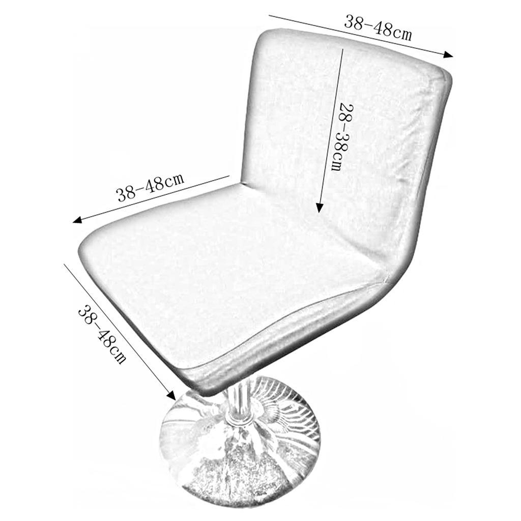 Chair Covers Elastic Cushion Dining Seat Protector Bar Stool Chair