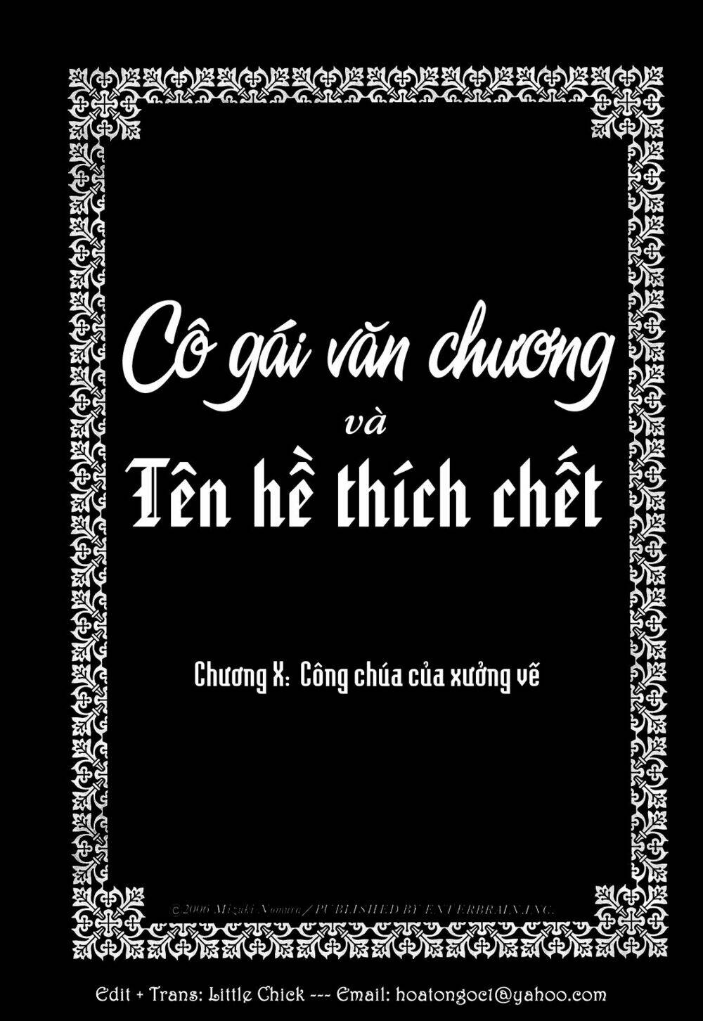 cô gái văn chương và tên hề thích chết chapter 10 2