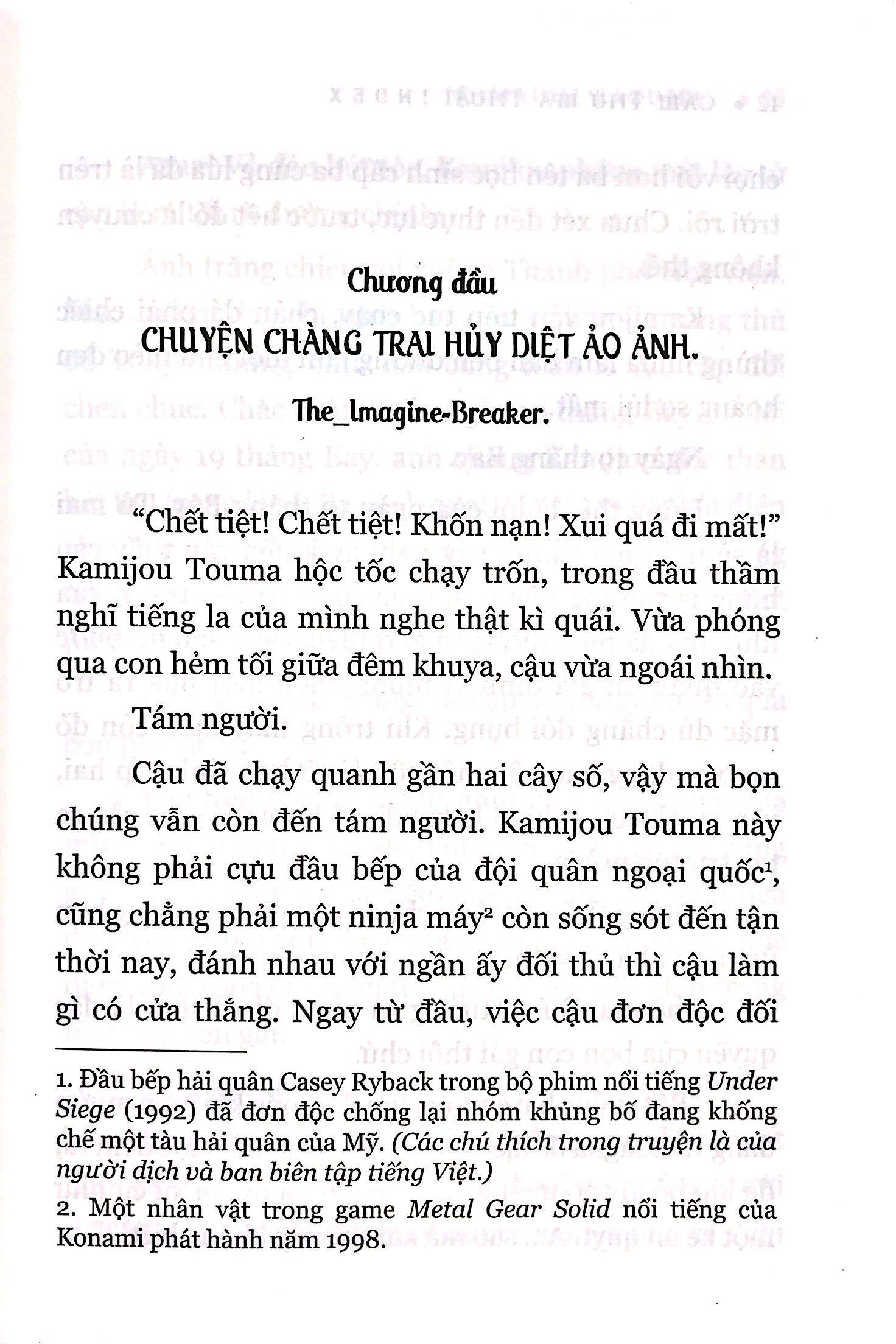 Sách Cấm Thư Ma Thuật Index (Tập 1) - Bản Thông Thường
