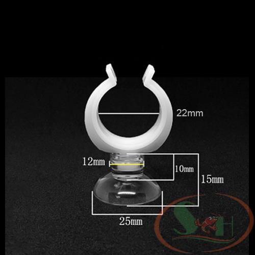 Hít nhựa kẹp giữ ống dây oxy co2, in out lọc kẹp phi 5, 9, 12, 16, 22, 25 mm
