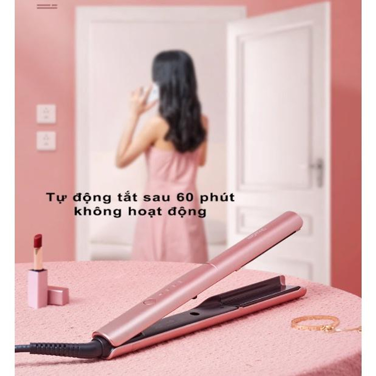Máy làm tóc Sothing Showsee E2 duỗi tóc, kẹp thẳng, ép tóc, uốn cụp, làm xoăn- Hàng chính hãng