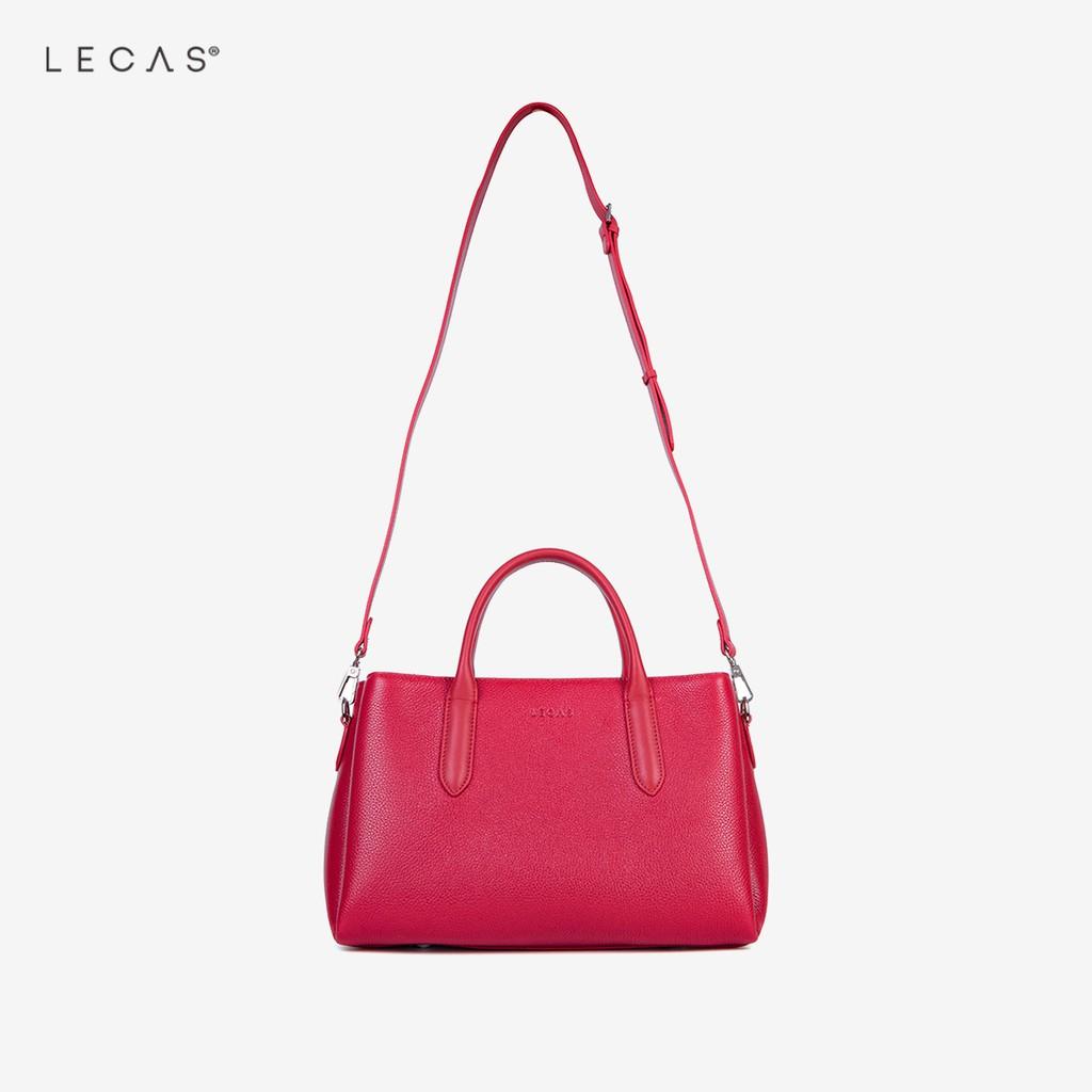 Túi Xách Tay Nữ Da Thật LECAS 3 Ngăn, Có Dây Đeo Chéo 2 Size WINDY