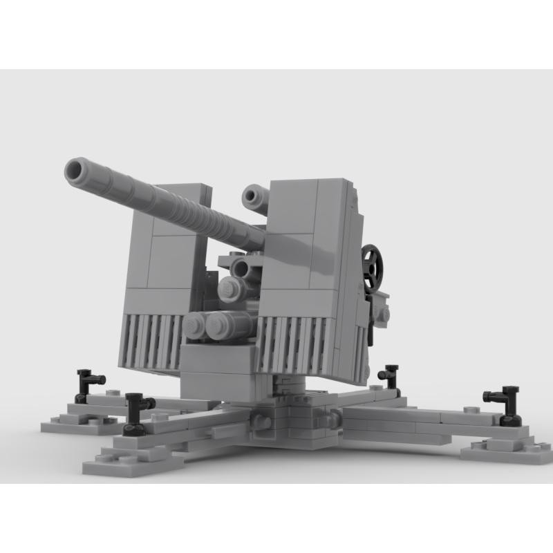 Đồ chơi lắp ráp Canon 8.8 mm Flak German