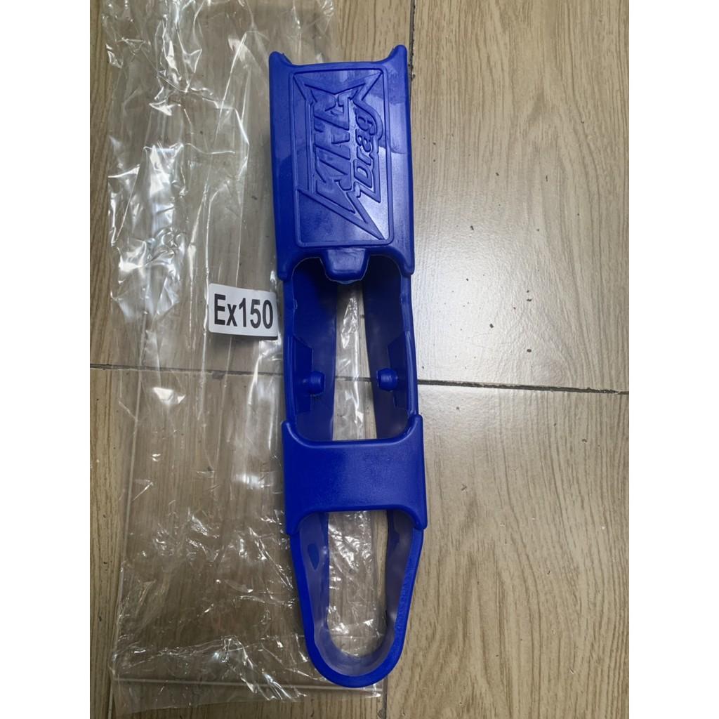 Cao su gấp xe exciter 150 và exciter 155 màu xanh