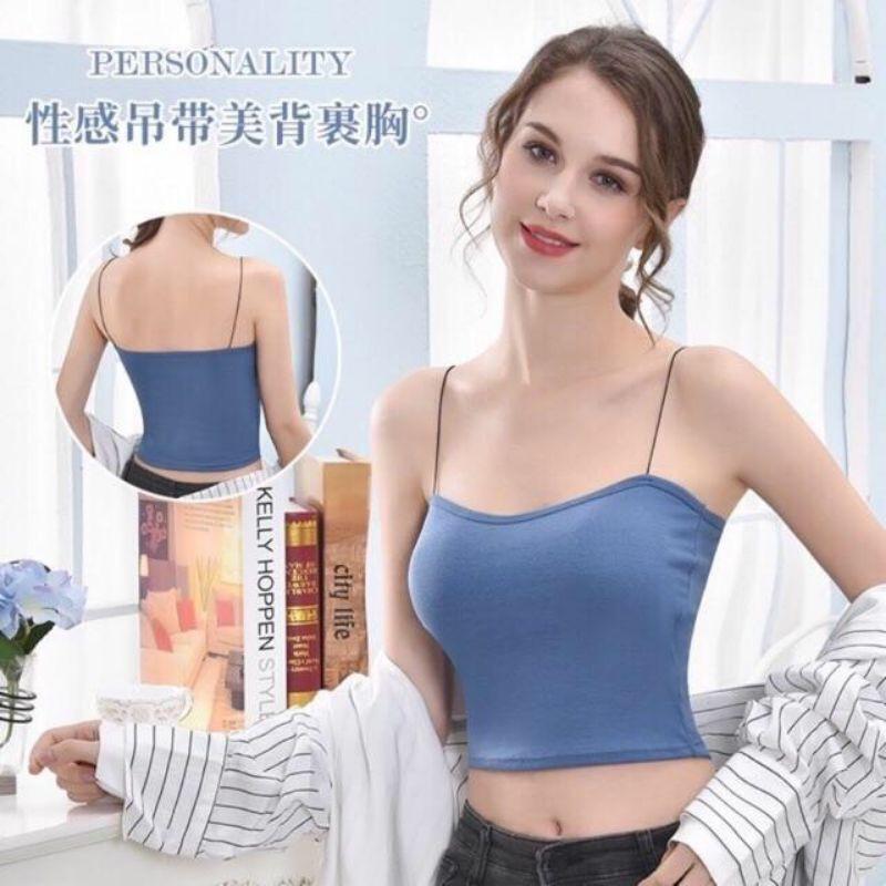 ÁO BRA NỮ 2 DÂY SỢI MẢNH ĐỆM NGỰC HOT HIT