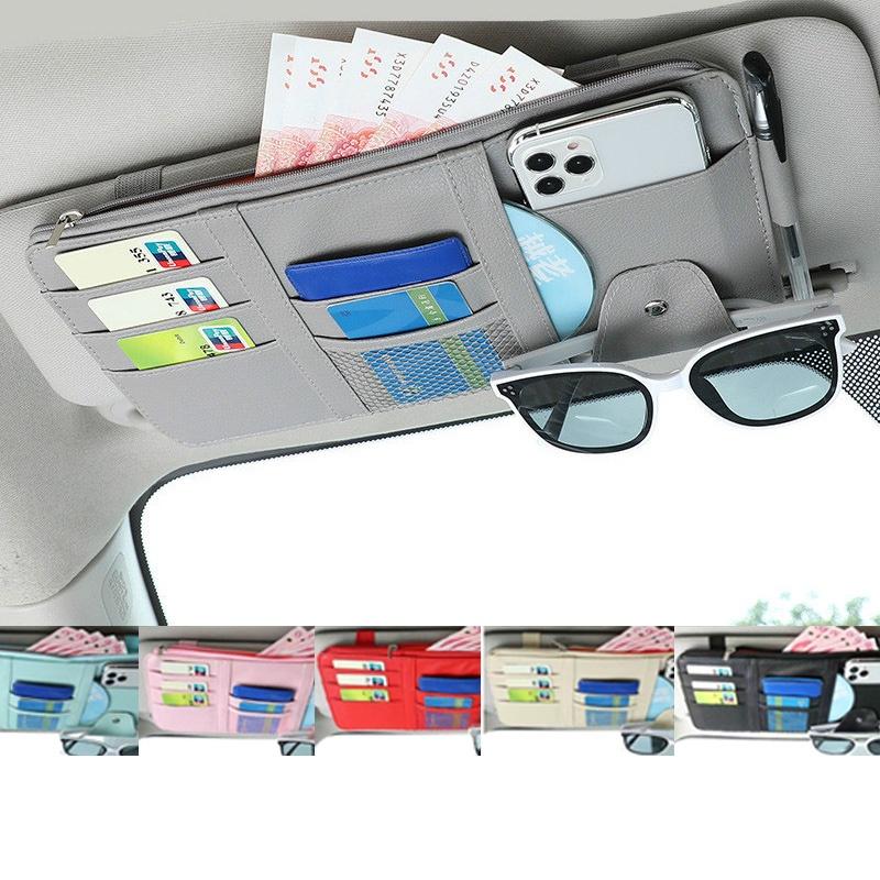Kẹp Giữ Thẻ/Mắt Kính Gắn Tấm Chắn Nắng Xe Hơi