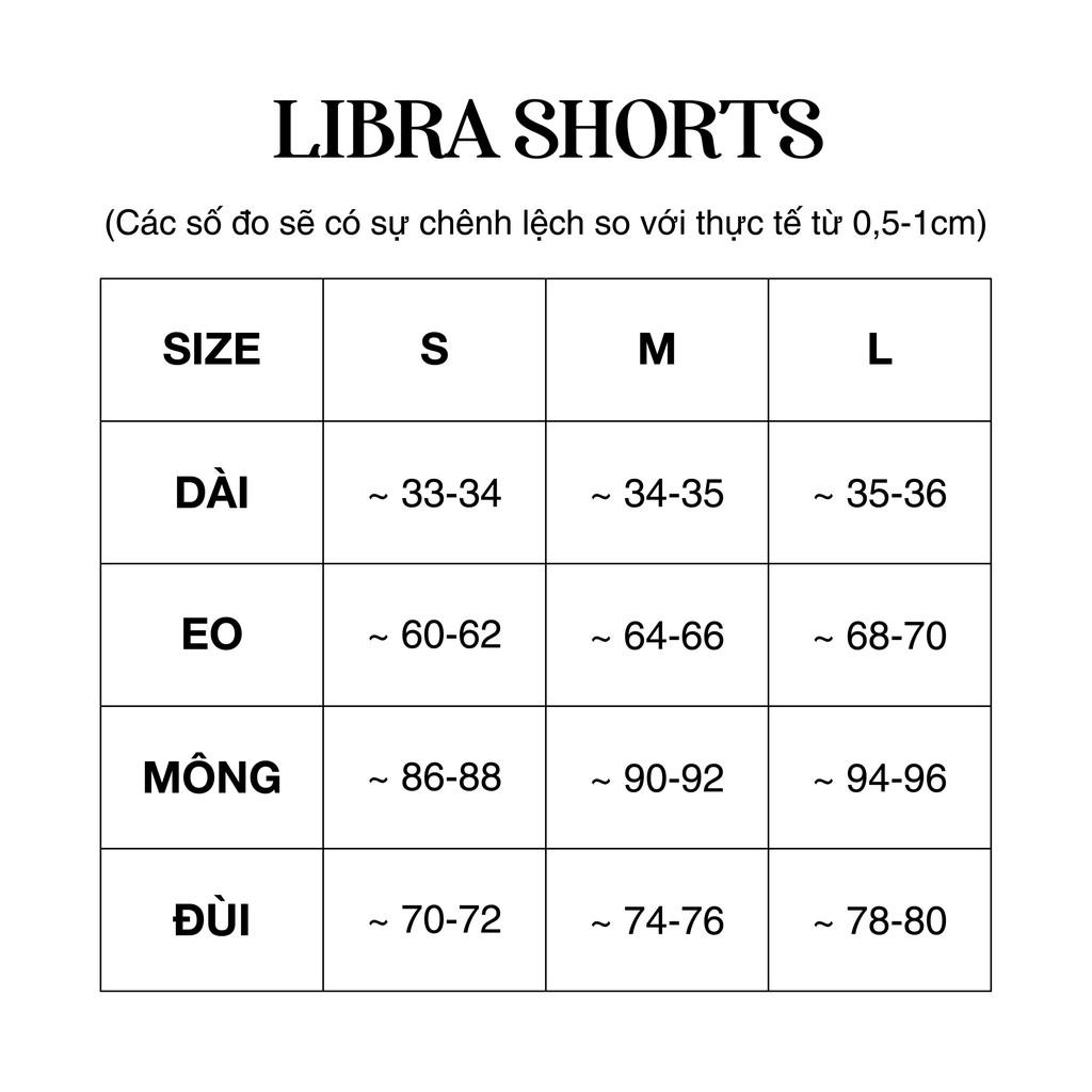 Quần short cạp cao gập gấu vải gấm đen tingoan LIBRA SHORT/BL