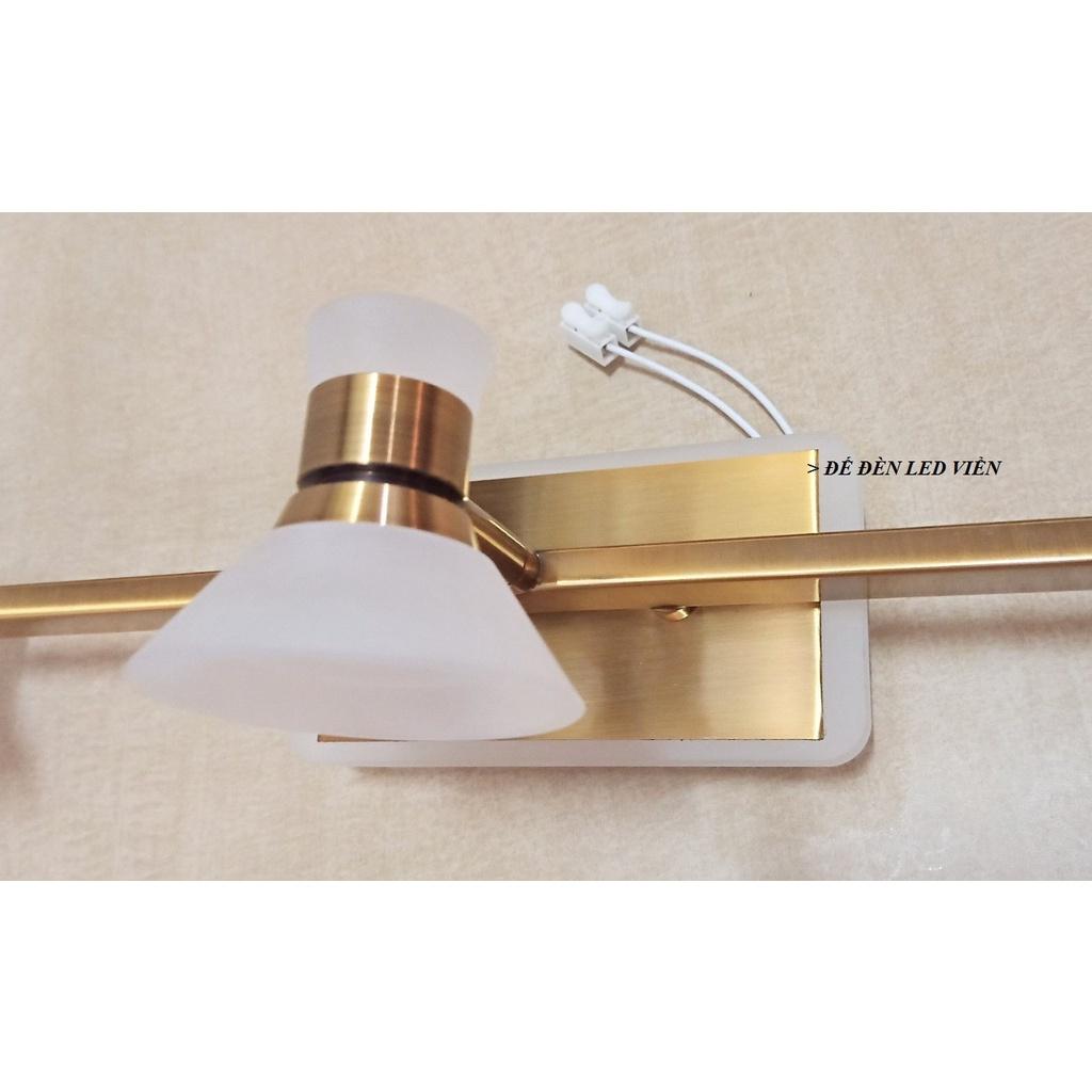 Đèn led soi tranh -đèn rọi tranh đế led