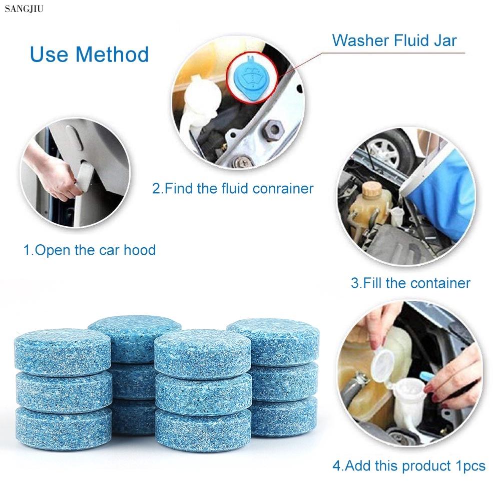 Bộ 10 Dụng Cụ Vệ Sinh Kính Chắn Gió Xe Hơi Tiện Lợi