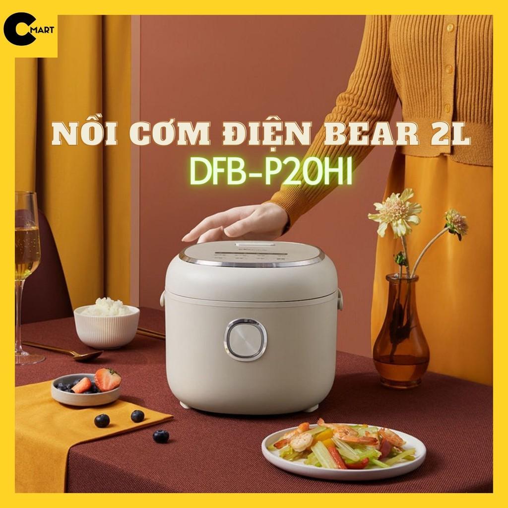 NỒI CƠM ĐIỆN ĐA NĂNG BEAR DFB-P20H1 DUNG TÍCH 2L