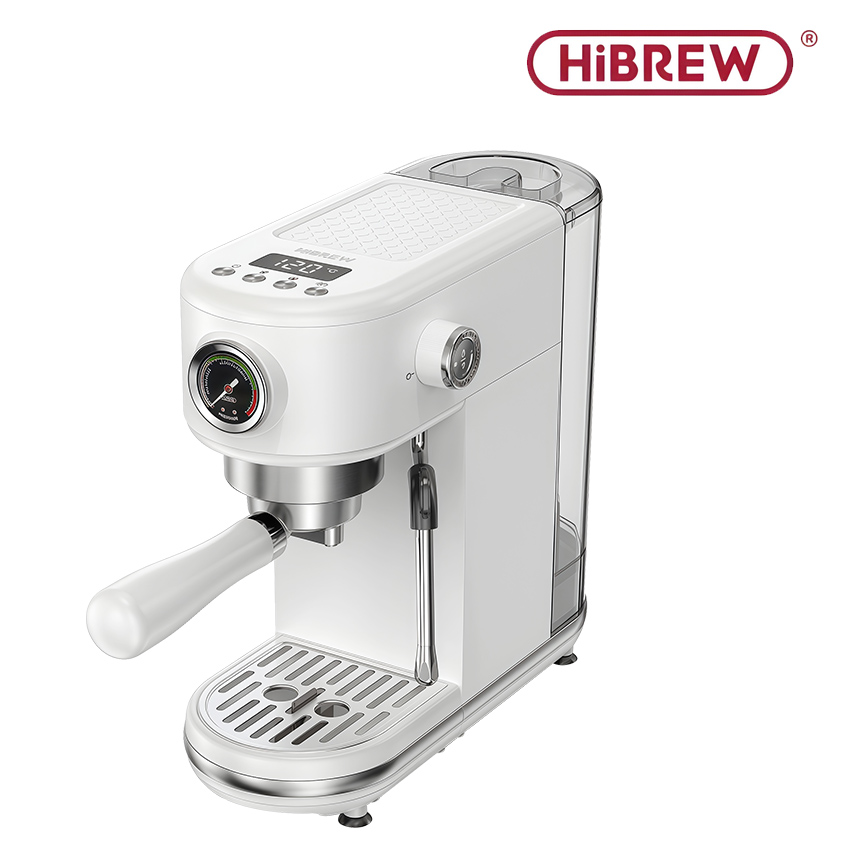HÀNG CHÍNH HÃNG - Máy pha cà phê bán tự động Espresso, Cappuccino, Latte. Thương hiệu Mỹ cao cấp HiBREW - H10B