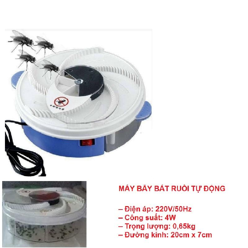 Máy Bẫy Bắt Ruồi Tự Động Thông Minh Dùng Điện Hiệu Quả Và An Toàn