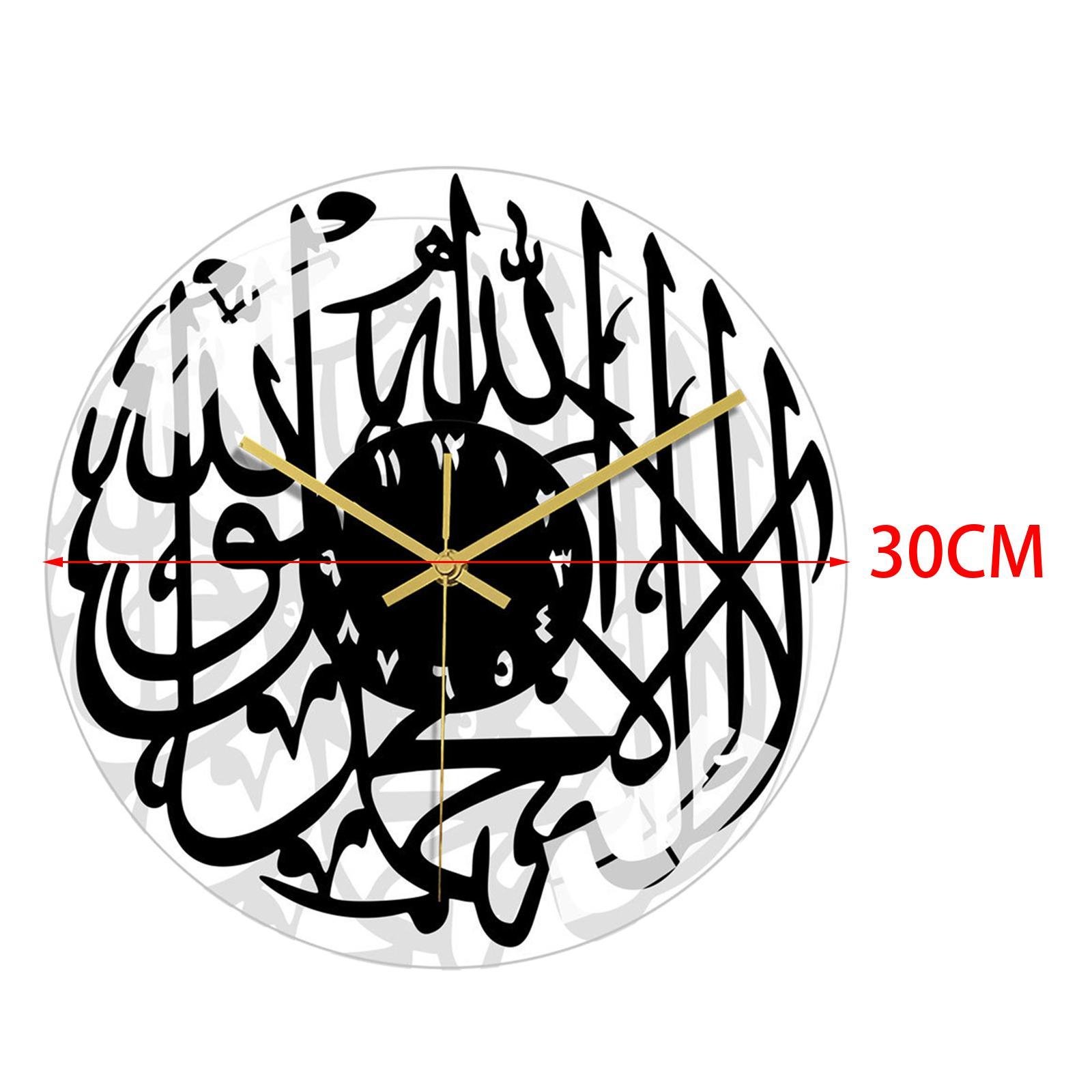 Acrylic Wall Clock Silent Clock Living Room Home Decor