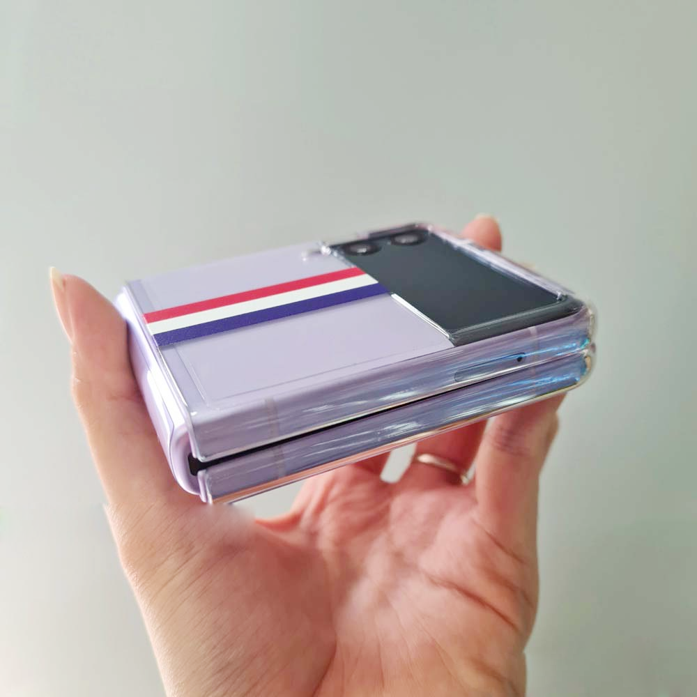 Ốp lưng chống sốc trong suốt cho Samsung Galaxy Z Flip 4 hiệu Likgus Thom Brow - hàng nhập khẩu