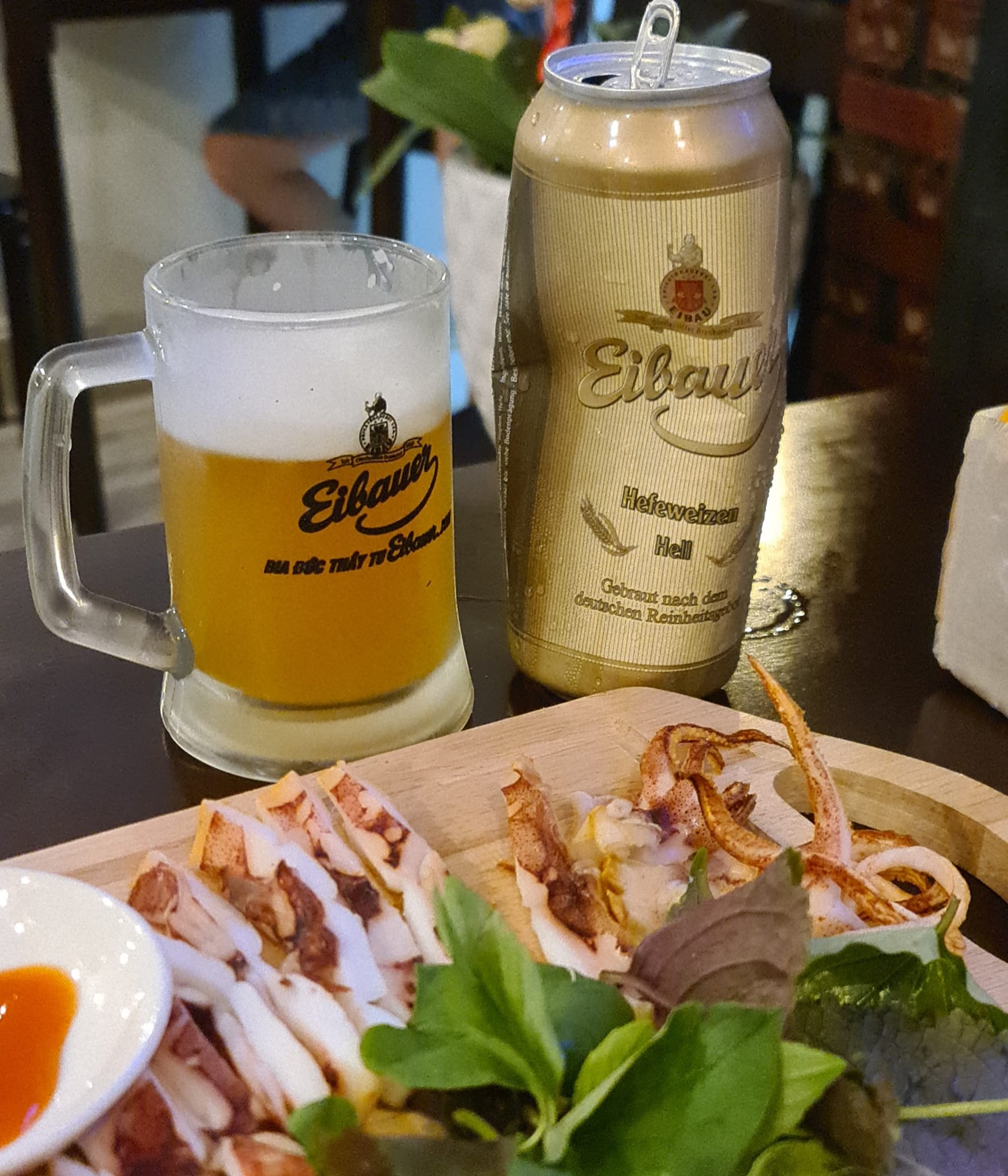 [BIA ĐỨC_SINCE 1810] Bia Tươi Thầy Tu EIBAUER HEFEWEIZEN HELL 5.2 ĐỘ - Bia Tươi Men Sống Thượng Hạng - Nhập Khẩu