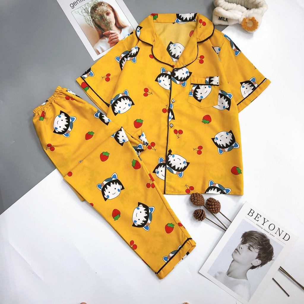 Bộ Ngủ Pijama Dài Form Dưới