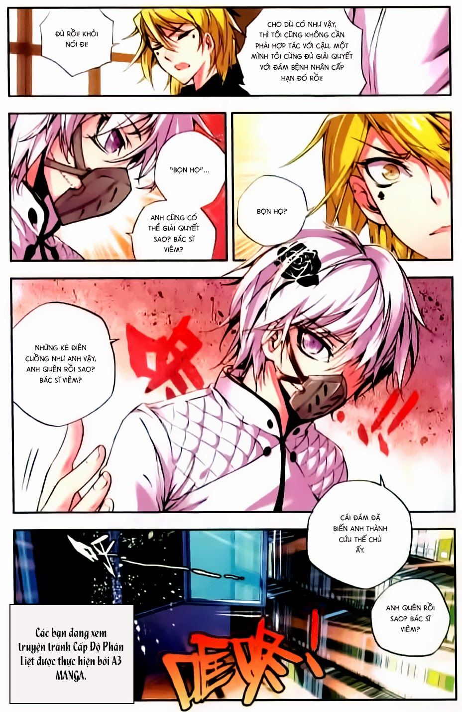 cấp độ phân liệt chapter 13 18