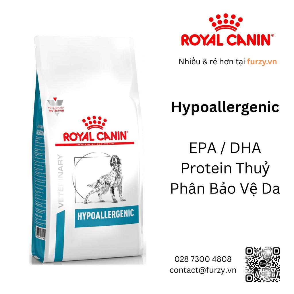 Royal Canin Thức Ăn Hạt Cho Chó Hỗ Trợ Dị Ứng Viêm Da Hypoallergenic